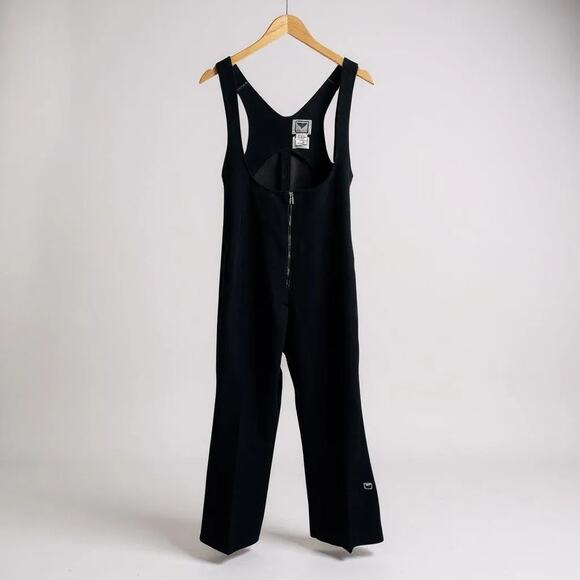 Obermeyer Women's Snell Over The Boot Softshell Pant Ski Bib in Black - Size 14R - Picture 1 of 10
